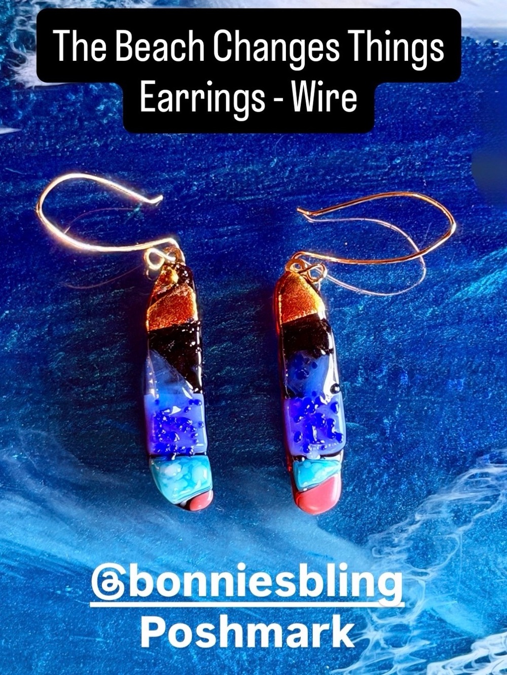 Bonnie’s Bling One of a Kind Fused Glass Jewelry and Accessories to Wear.